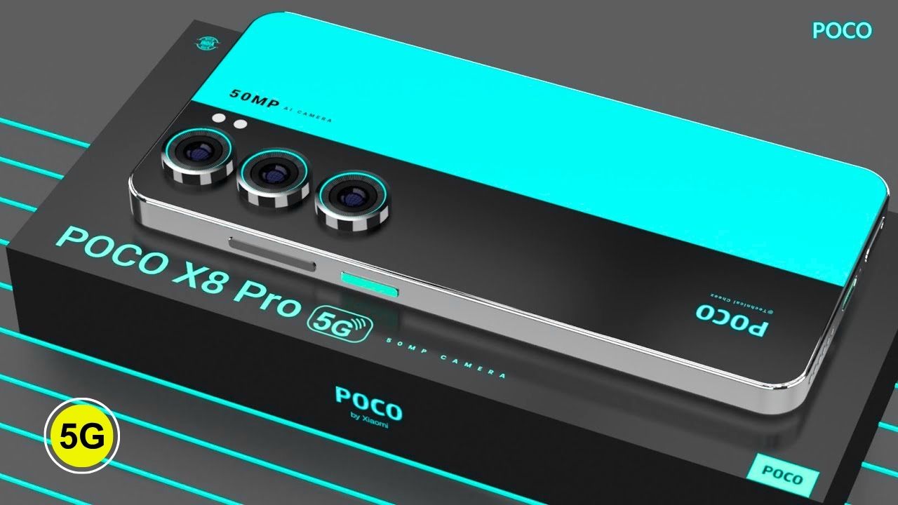 POCO X8 Pro 5G potencia Dimensity 9200 y batería de 6700mAh con gran resistencia IP69