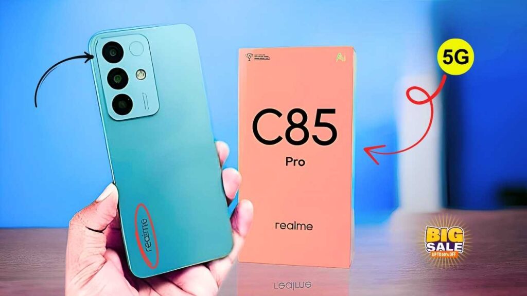 Realme C85 Pro 5G primer vistazo y especificaciones completas del nuevo modelo