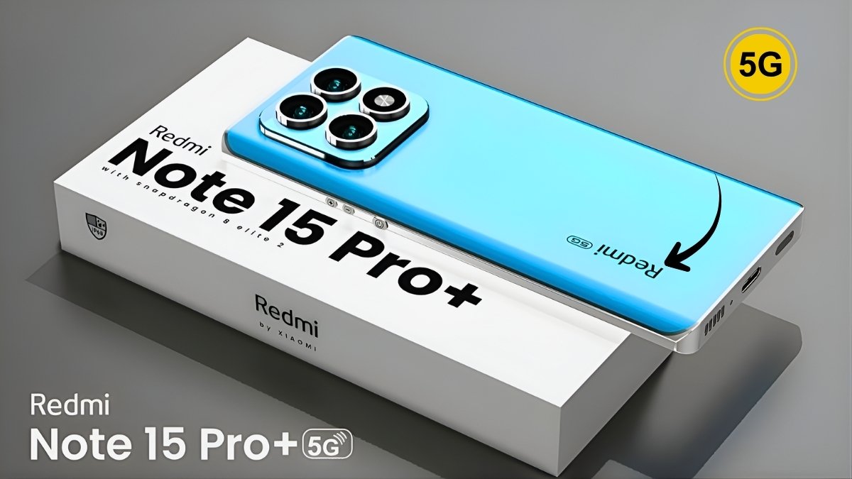 Redmi Note 15 Pro Plus 5G 2026 cámara 200MP y potencia Snapdragon 8s Gen3
