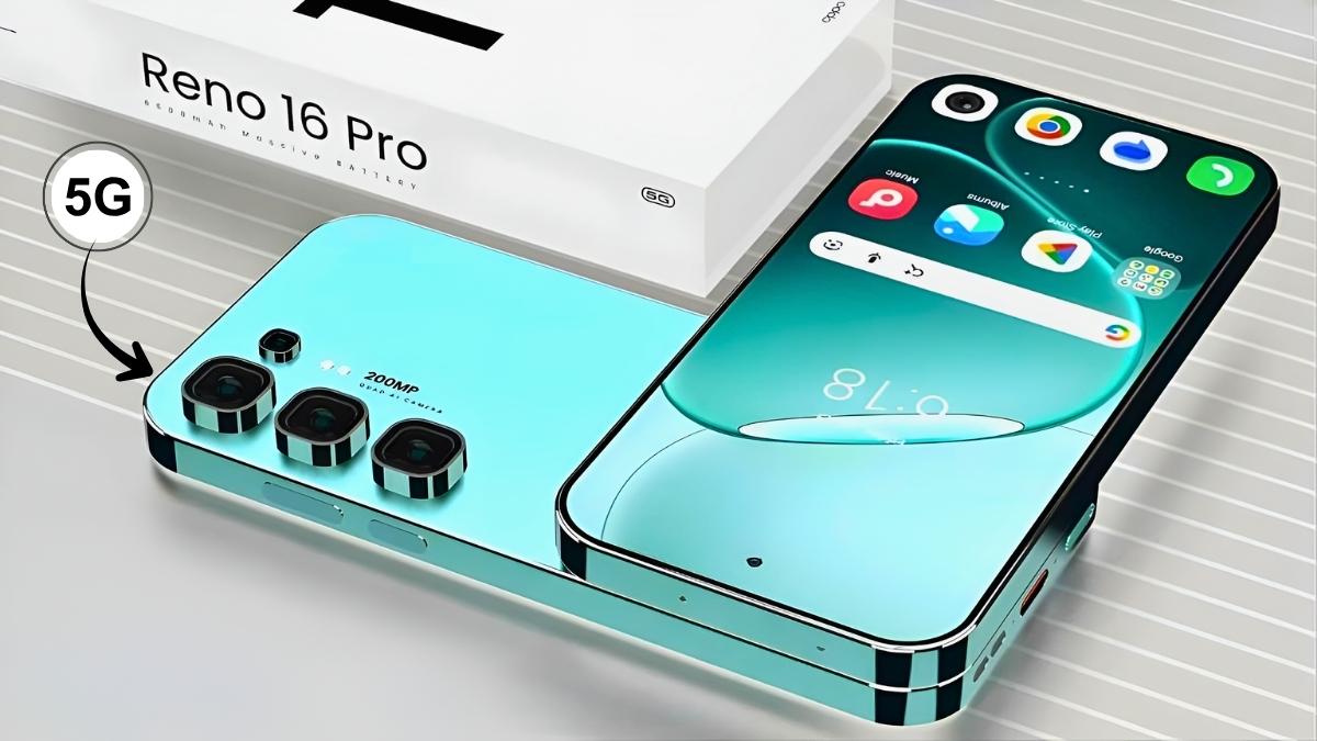 OPPO Reno 16 Pro 5G 2026 cámara de 200MP y potencia Snapdragon 8S Gen 4